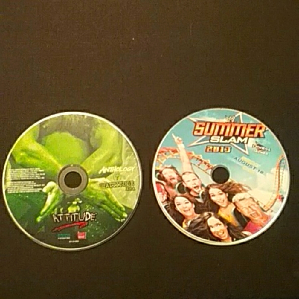 10/$10 WWE Attitude Era CD and Summer Slam 2013 DVD